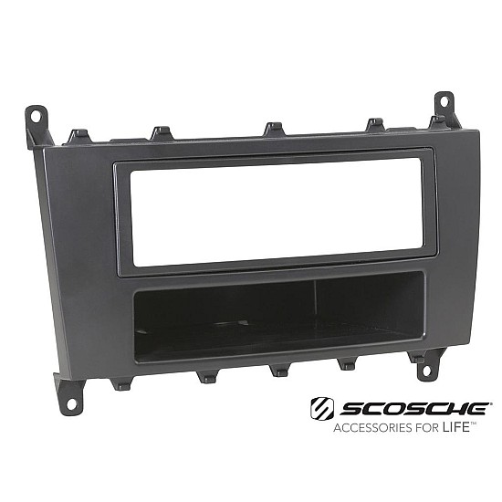 Connects2 Single DIN Stereo Fascia Adapter For Mercedes - CT24MB24 Connects2 Single DIN Stereo Fascia Adapter For Mercedes - CT24MB24
