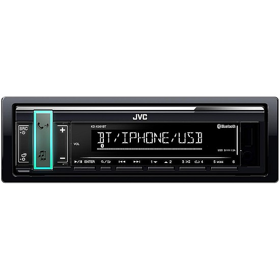 JVC KD-X361BT Car Stereo Digital Media Receiver - Bluetooth & USB/AUX Input JVC KD-X361BT Car Stereo Digital Media Receiver - Bluetooth & USB/AUX Input