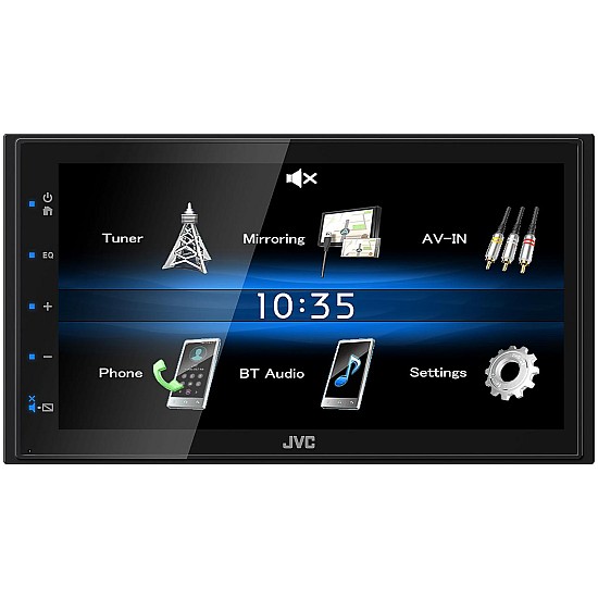 JVC KW-M25BT Car Stereo Digital A/V Touch Screen Media Receiver - Bluetooth USB AV Input JVC KW-M25BT Car Stereo Digital A/V Touch Screen Media Receiver - Bluetooth USB AV Input