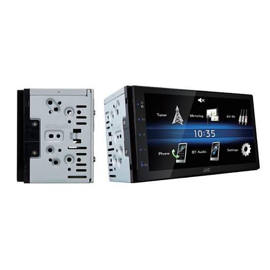 JVC KW-M25BT Car Stereo Digital A/V Touch Screen Media Receiver - Bluetooth USB AV Input JVC KW-M25BT Car Stereo Digital A/V Touch Screen Media Receiver - Bluetooth USB AV Input