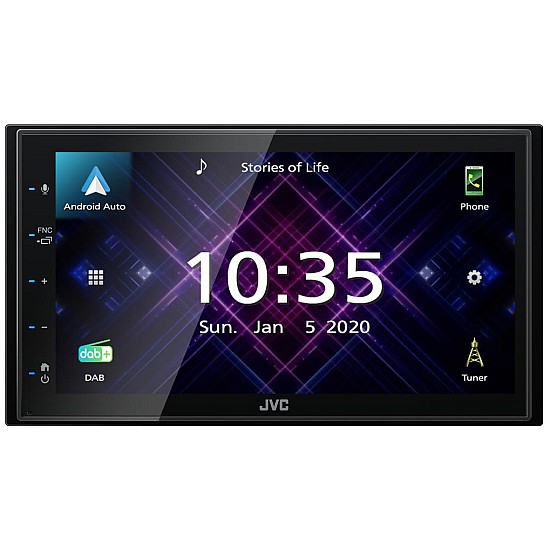 JVC KW-M565DBT Touch Screen Car Stereo - DAB+ Apple Carplay Android Auto Bluetooth USB AV Input