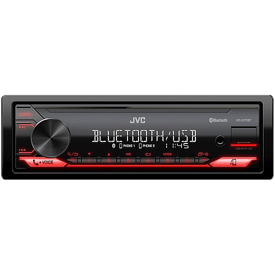 JVC KD-X272BT Car Stereo Digital Media Receiver - Bluetooth & USB/AUX Input JVC KD-X272BT Car Stereo Digital Media Receiver - Bluetooth & USB/AUX Input