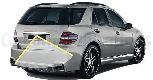 Mercedes ML W164 with Comand NTG2.5 System Rear View Camera Kit