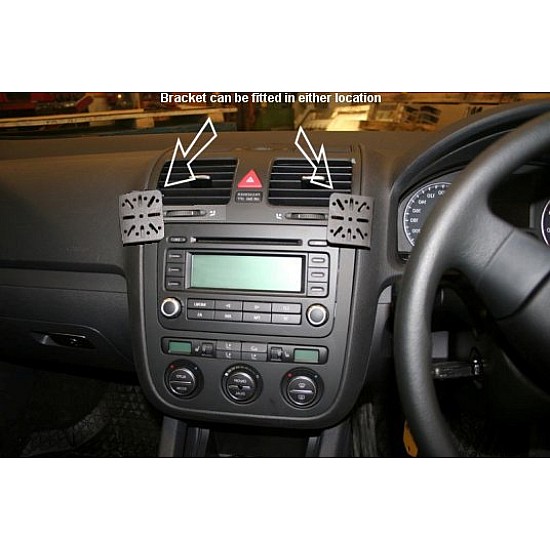 Dashmount 711091 Upper Console Mounting Bracket Volkswagen Golf V 2004 - 2009