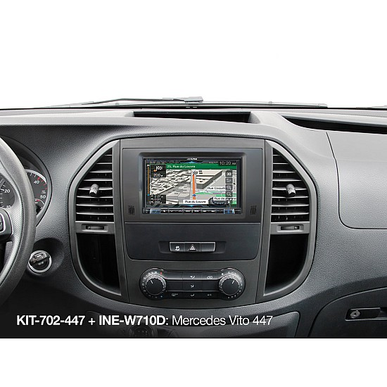 Alpine KIT-702-447 7” Kit Steering Wheel Remote Control Interface for Mercedes Vito (447)
