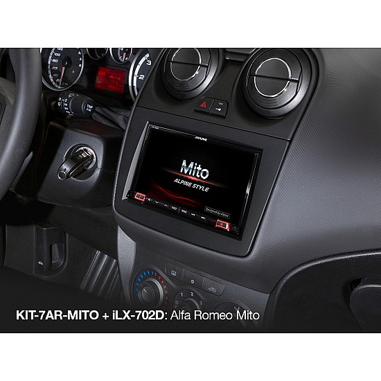 Alpine KIT-7AR-MITO 7-inch installation Kit for Alfa Romeo Mito (955)