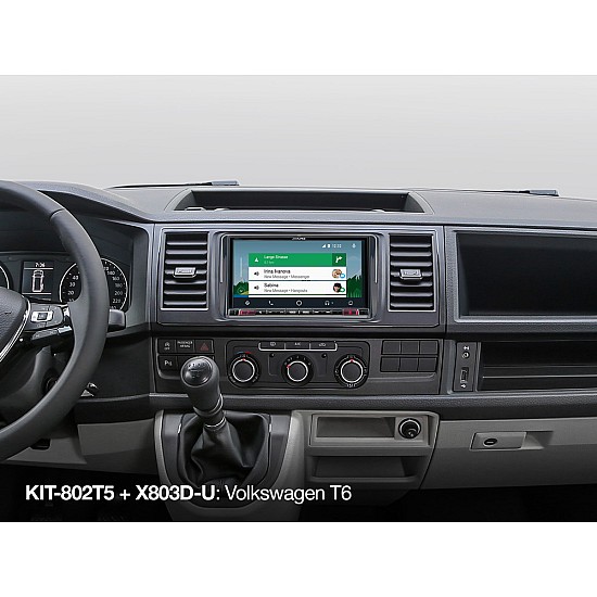 Alpine KIT-802T5 8 inch Installation Kit for Volkswagen T5 Facelift and T6 (7 H/E/J)