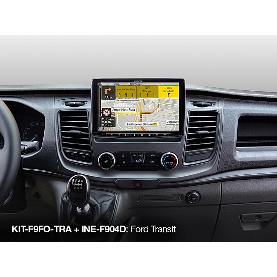 Alpine KIT-F9FO-TRA installation Kit for Ford Transit Custom