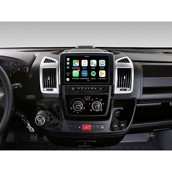 Alpine X903D-DU 9” Touch Screen Navigation for Fiat Ducato III, Citroën Jumper II and Peugeot Boxer II