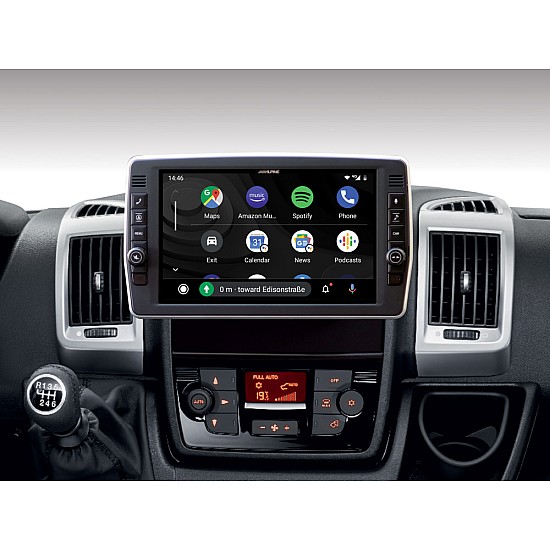 Alpine X903D-DU2 9” Touch Screen Navigation with Swivel Display for Fiat Ducato III, Citroën Jumper II and Peugeot Boxer II