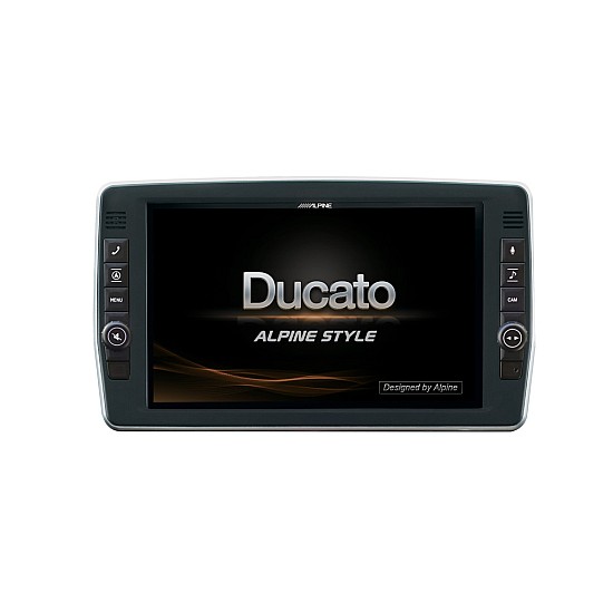 Alpine X903D-DU2 9” Touch Screen Navigation with Swivel Display for Fiat Ducato III, Citroën Jumper II and Peugeot Boxer II