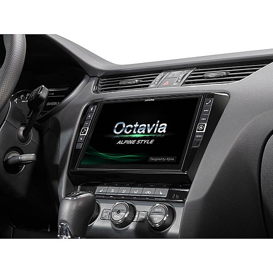 Alpine X903D-OC3 9” Touch Screen Navigation for Skoda Octavia 3 Apple Car Play, Android Auto