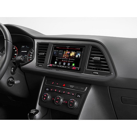 Alpine iLX-702LEON Car stereo - 7 inch Screen DAB Bluetooth Carplay Android Auto