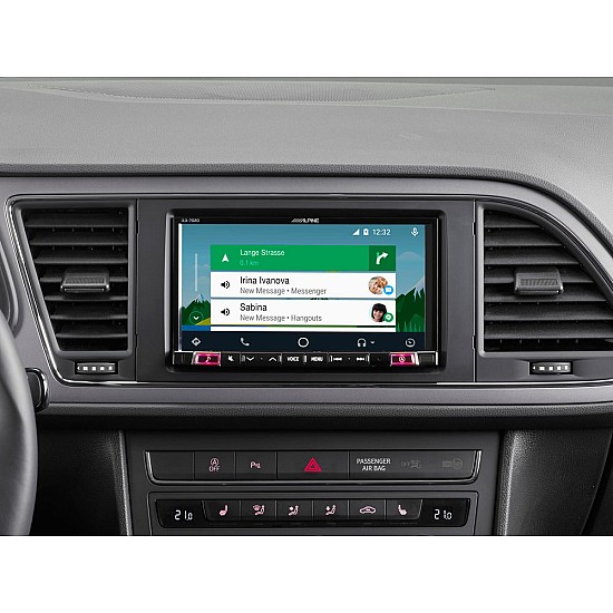 Alpine iLX-702LEON Car stereo - 7 inch Screen DAB Bluetooth Carplay Android Auto