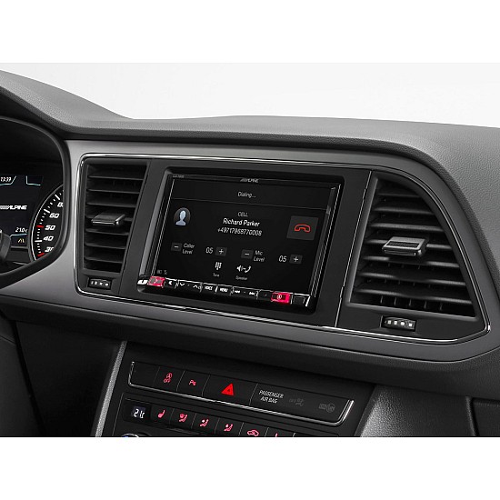Alpine iLX-702LEON Car stereo - 7 inch Screen DAB Bluetooth Carplay Android Auto