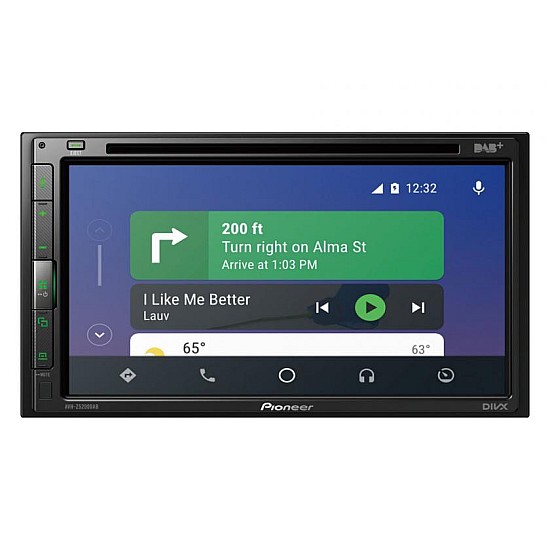 Pioneer AVH-Z5200DAB 6.8" AV Player with USB, Apple CarPlay Android Auto DAB Stereo