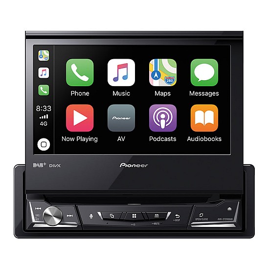 Pioneer AVH-Z7200DAB 7" Multimedia Player - 1DIN Apple CarPlay, Android Auto, DAB/DAB+ Radio