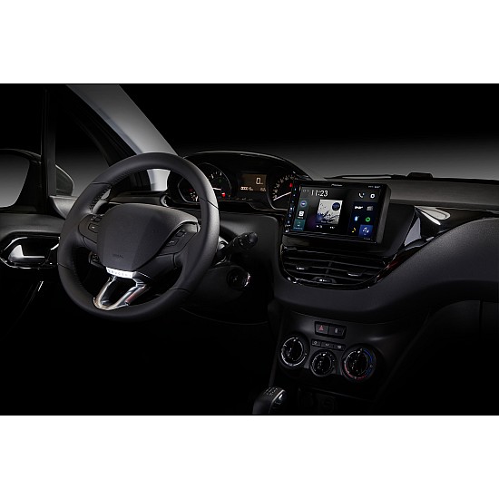 Pioneer SPH-EVO62DAB-208 DAB+ Radio Apple Car Play, Adroid, Bluetooth Stereo For Peugeot 208 / 2008