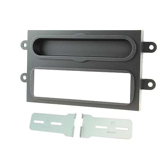 Connects2 Single DIN Stereo Fascia Matt Black Adapter For Renault - CT24RT21 Connects2 Single DIN Stereo Fascia Matt Black Adapter For Renault - CT24RT21