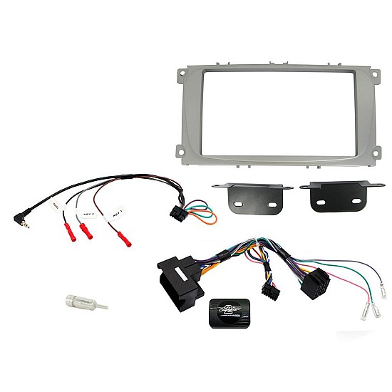 Connects2 Car Stereo Fitting Kit Double DIN Facia Radio Installation For Ford - CTKFD25