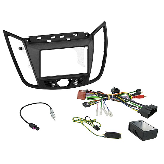 Connects2 Car Stereo Fitting Kit Double DIN Facia Radio Installation For Ford - CTKFD34
