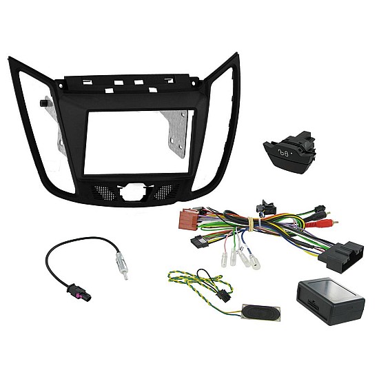 Connects2 Car Stereo Fitting Kit Double DIN Facia Radio Installation For Ford - CTKFD39C