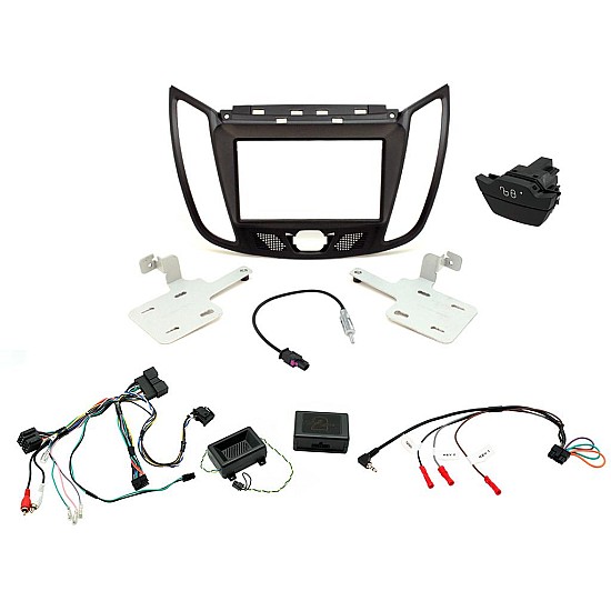 Connects2 Car Stereo Fitting Kit Double DIN Facia Radio Installation For Ford - CTKFD44C