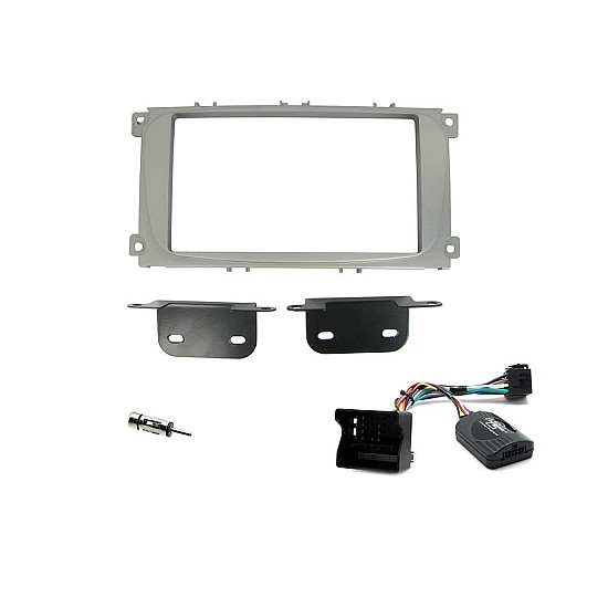 Connects2 Car Stereo Fitting Kit Double DIN Facia Radio Installation For Ford - CTKFD51