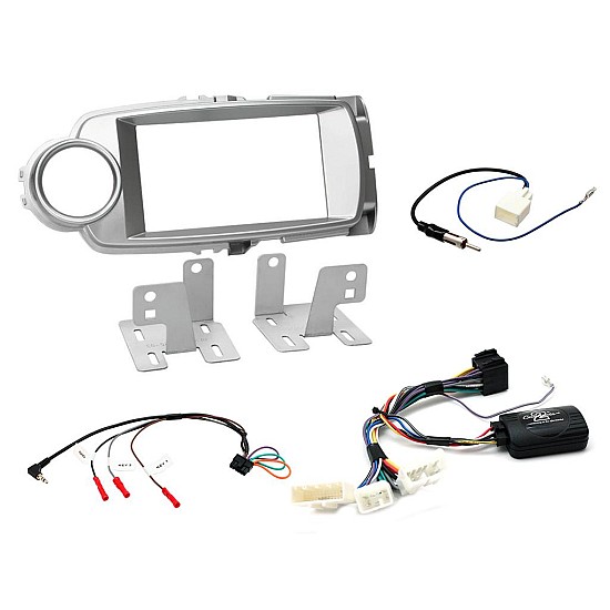 Connects2 Car Stereo Fitting Kit Double DIN Facia Radio Installation For Toyota - CTKTY09