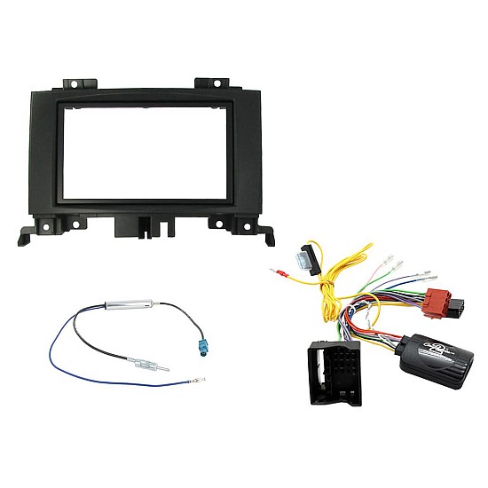 Connects2 Car Stereo Fitting Kit Double DIN Facia Radio Installation For Volkswagen - CTKVW10