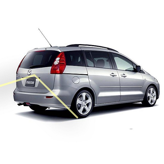 Mazda 5 Reversing Rear View Camera Kit With Guidelines