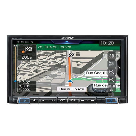 Alpine INE-W720D 7" Car Sat Nav Apple CarPlay Android Auto Bluetooth DAB