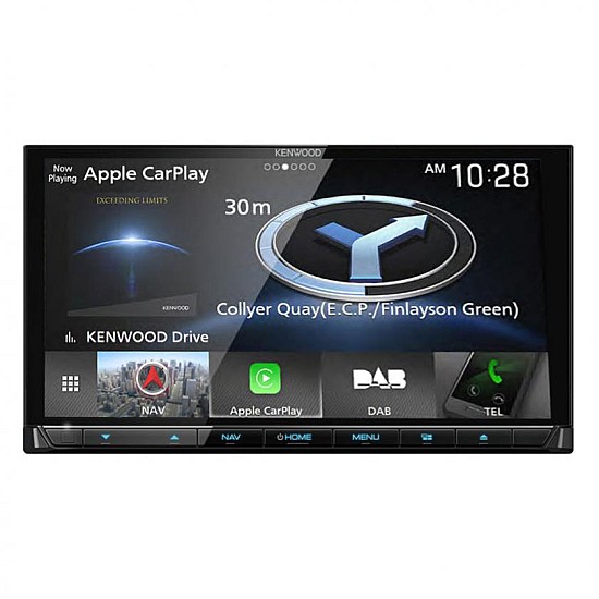 Kenwood DNX9190DABS 6.8” HD AV-Receiver/Navigation System WiFi & DAB CarPlay Kenwood DNX9190DABS 6.8” HD AV-Receiver/Navigation System WiFi & DAB CarPlay