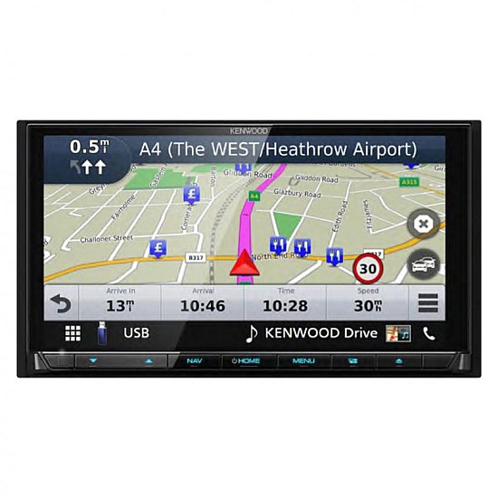 Kenwood DNX9190DABS 6.8” HD AV-Receiver/Navigation System WiFi & DAB CarPlay Kenwood DNX9190DABS 6.8” HD AV-Receiver/Navigation System WiFi & DAB CarPlay