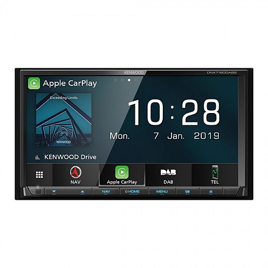 Kenwood DNX7190DABS 7" Touch Screen CD/ DVD Garmin Navigation Bluetooth DAB+ Kenwood DNX7190DABS 7" Touch Screen CD/ DVD Garmin Navigation Bluetooth DAB+