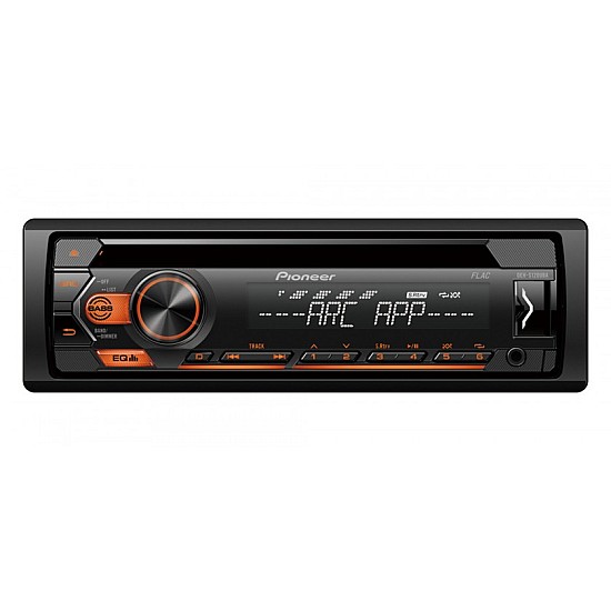 Pioneer MVH-S120UBA Mechless Car Stereo RDS tuner USB Aux-In Android Amber Illumination Pioneer MVH-S120UBA Mechless Car Stereo RDS tuner USB Aux-In Android Amber Illumination