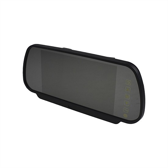 7-inch Heavy Duty Mirror Monitor 2CH Input