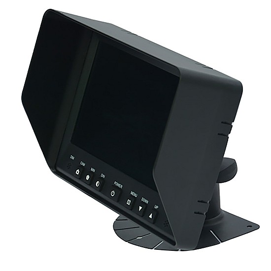 7-inch TFT Digital Monitor With Sun Visor - 4CH Input