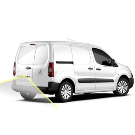 Citroen Berlingo (K9) Reversing Rear View Camera Kit With Moving Guidelines Citroen Berlingo (K9) Reversing Rear View Camera Kit With Moving Guidelines