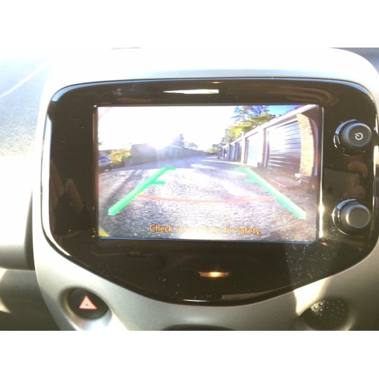 TOYOTA AYGO Reversing Rear View Camera Kit with Guidelines TOYOTA AYGO Reversing Rear View Camera Kit with Guidelines