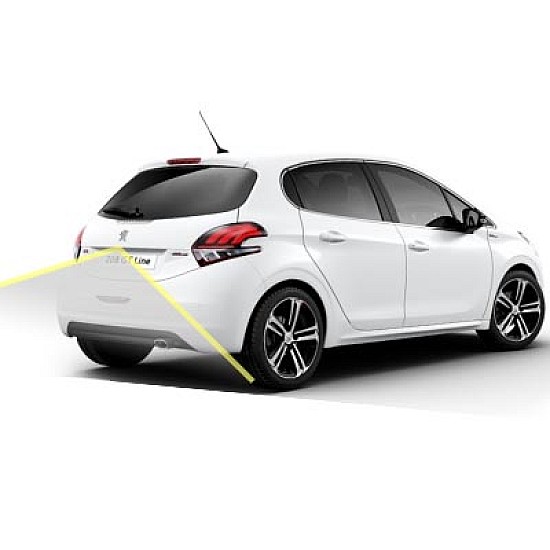 Peugeot 208 Reversing Rear View Camera Kit with Guidelines - SMEG