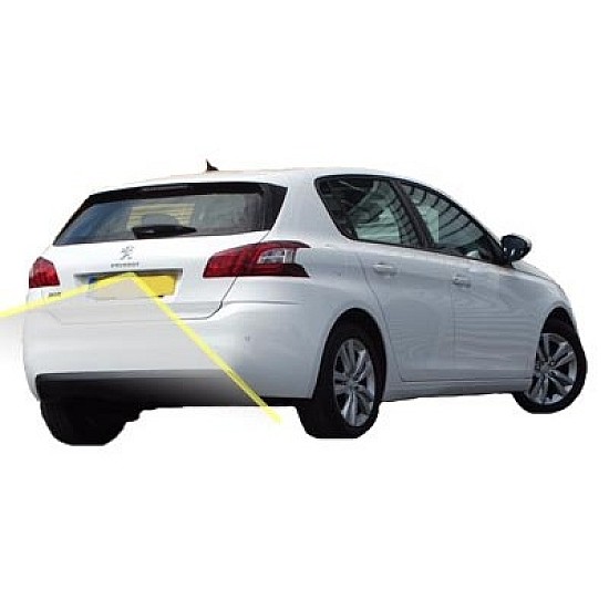 Peugeot 308 Reversing Rear View Camera Kit with Moving Guidelines