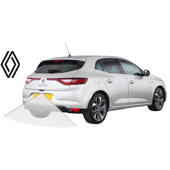 Renault Megane Retrofit Rear View Reversing Camera Kit - R-Link 2 Renault Megane Retrofit Rear View Reversing Camera Kit - R-Link 2