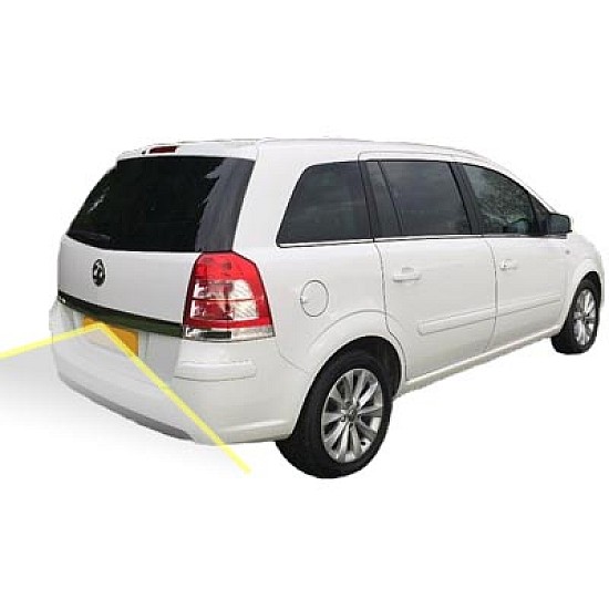 Vauxhall Zafira Reversing Rear View Camera Kit with Guidelines
