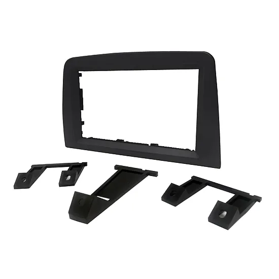 Alfa Romeo Mito (2009-2018) Double DIN Car Stereo Fascia Adapter MATT BLACK