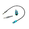 BMW E39 5 Series Single DIN Car Stereo Upgrade Fitting Kit (ROUND PIN CONNECTION)