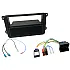 Volkswagen with RCD300, RCD500, RNSMFD-2 Single DIN Car Stereo Upgrade Fitting Kit (Twin Fakra)