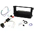 Skoda with RCD210 Radio Single DIN Stereo Upgrade Fascia, SWC Fitting Kit