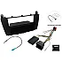Mercedes C-Class (2004-2007) Single/Double DIN Car Stereo Fitting Kit (AUDIO 20/NTG2 SYSTEMS)
