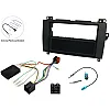 Mercedes Sprinter, Viano, Vito Single DIN Car Stereo Fascia, SWC Fitting Kit